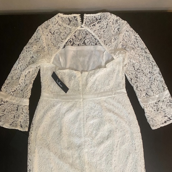 Lulus White Lace Dress - Picture 4 of 4